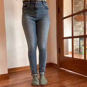 Abercrombie & Fitch XLong Super Skinny High Rise Jeans